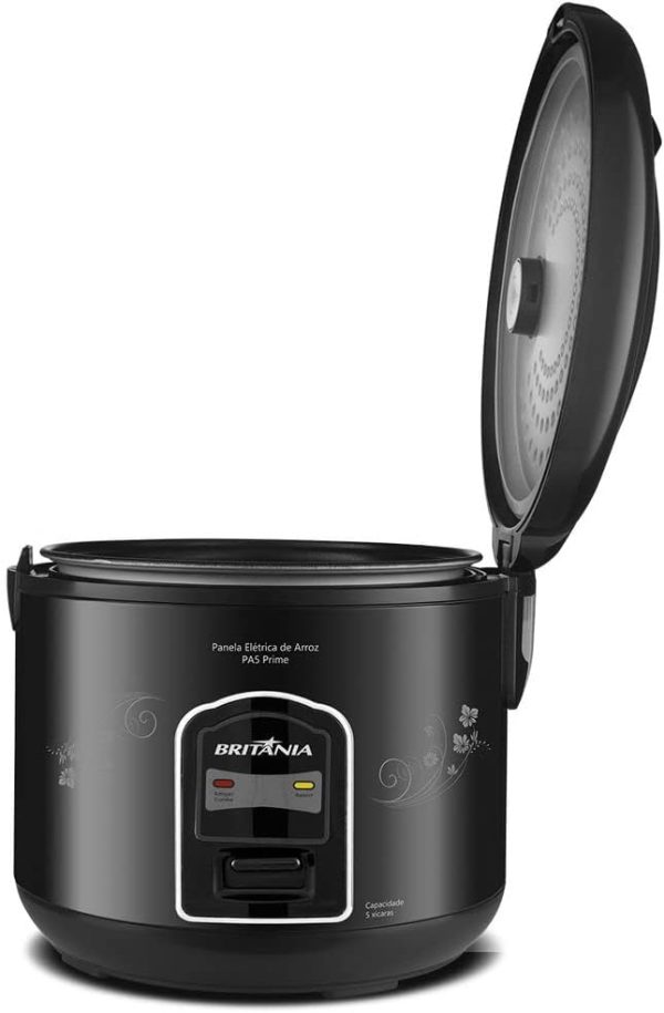 Panela Arroz, PA5 Prime, 400W, Preto, 110v, Britânia