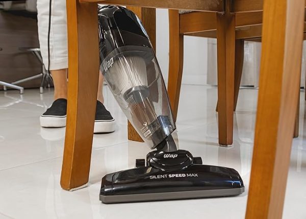 Aspirador de Pó Vertical SILENT SPEED MAX 3 em 1, Compacto, 1 Litro, com Extensor Removível, 85mbar 1350W 127V